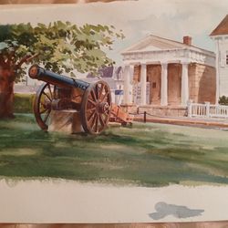 Artist Lou Bonamarte Watercolor 