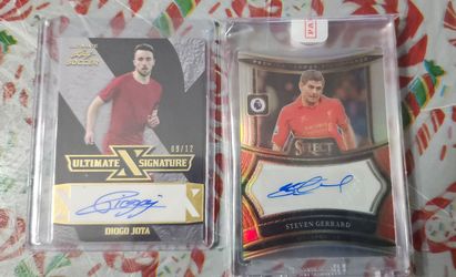 Autograph cards Liverpool