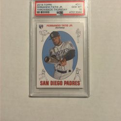 2019 Topps - Fernando Tatis Jr. Throwback Thursday PSA 10