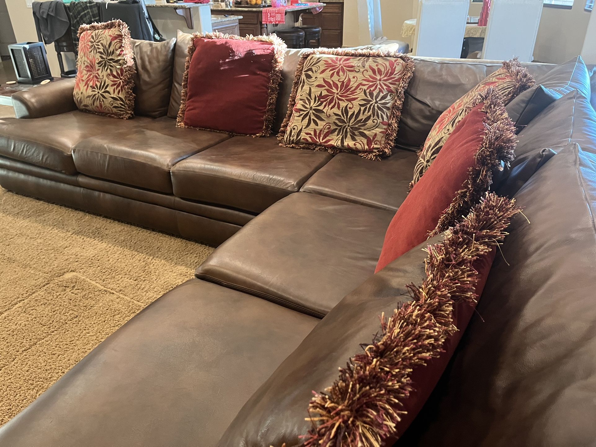 Real Leather Couch for Sale in Gilbert, AZ OfferUp