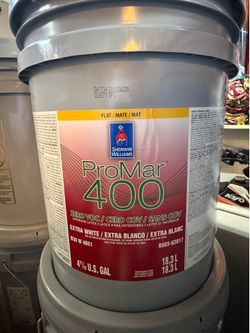 Sherwin-Williams ProMar 400 Matte/flat Interior Paint - Extra White