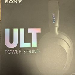 Sony ULT WEAR Bluetooth Wireless Noise Canceling Headphones.