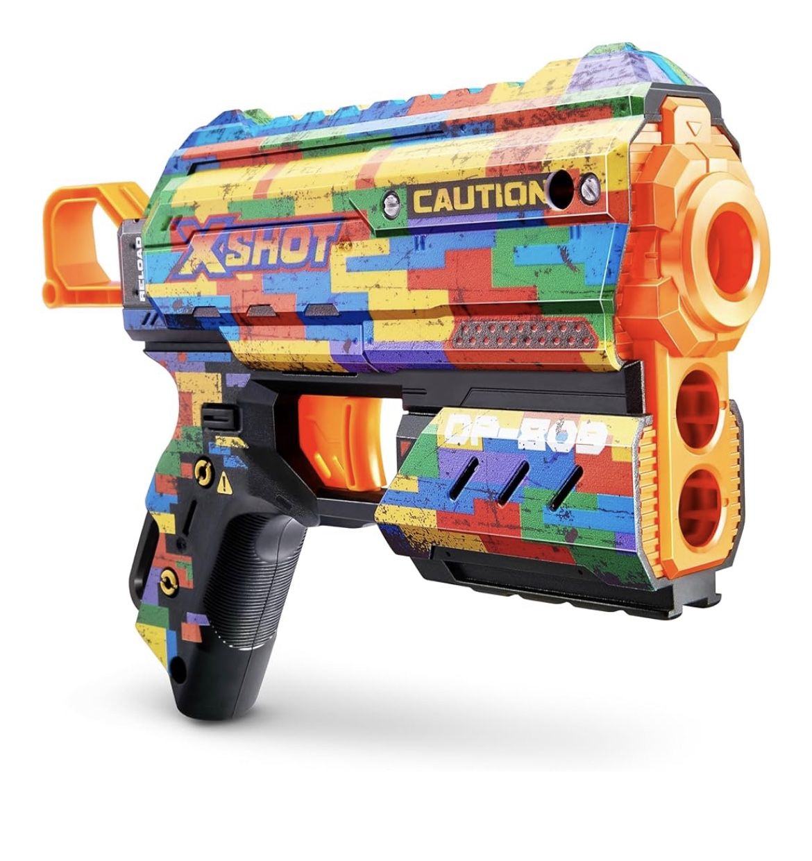 XSHOT Skins Flux Blaster - Striper Skin Easy Reload, Air Pocket Dart Technology, Toy Foam Blaster for Kids, Teens and Adults