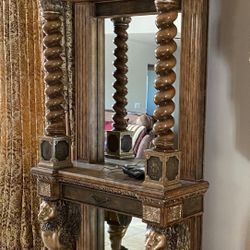 Mirror Shelving Unit