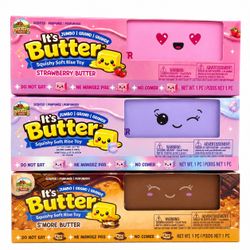 Squishy Farms “It’s Butter” Jumbo Squishy Set – 3 NEW in Box 🧈