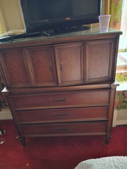 Mid Century Antique Dresser