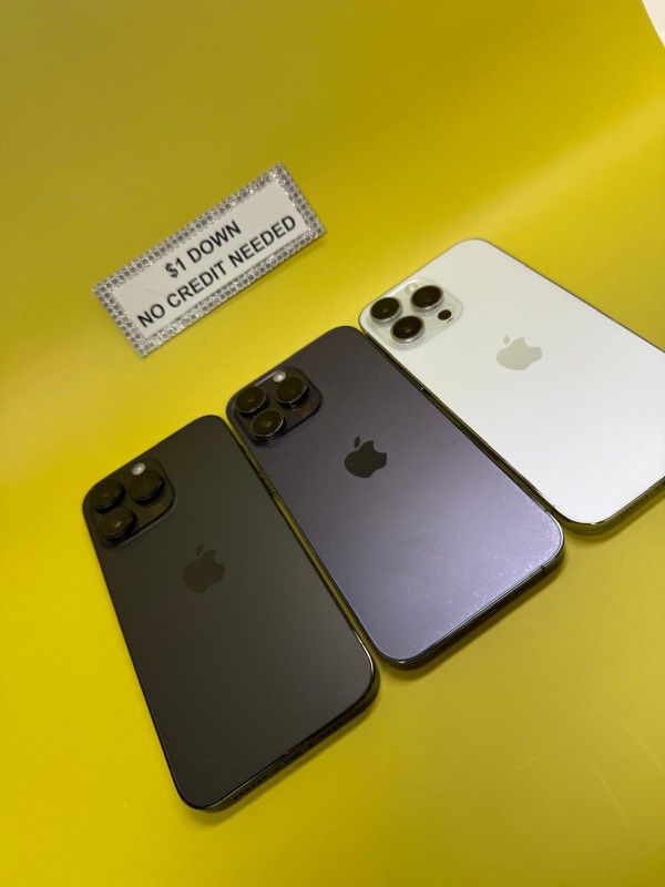 Apple IPhone 14 Pro Max - Only $1 Today Pay The Rest Later!