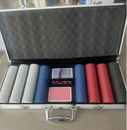 Poker Chip Set in Aluminum Case