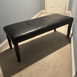 End Of Bed Faux Leather Bench