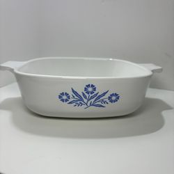 VTG 1(contact info removed) Corning Ware Blue Cornflower 1 QT P-1-B 