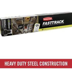 Rubbermaid FastTrack Garage Storage Rail System 32in New