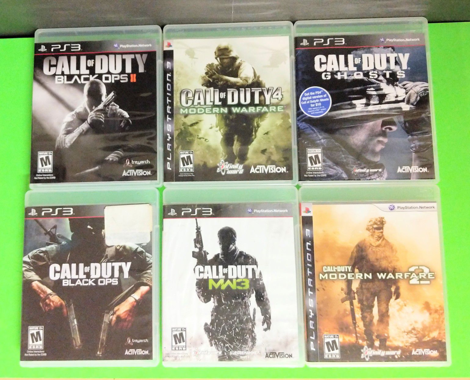 PS3 Call of Duty Collection No Scratches