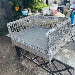 Wicker Dog Bed
