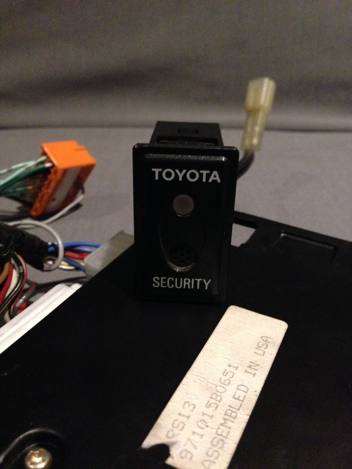 Toyota VIP RS3000 Security System (Dealer installed ver.)