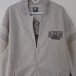 Medusa Crooks  and Castles Bomber Varsity Jacket
