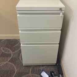 Heavy Duty 3 Drawer Metal File Cabinet 