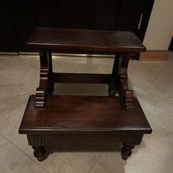 Antique Wooden Step Stool