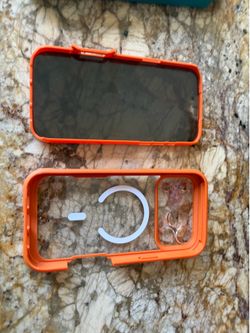 iPhone 17 pro max orange case