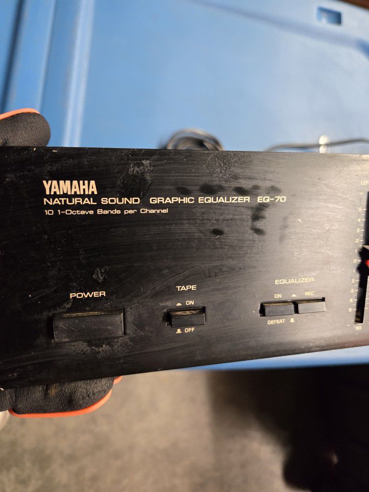 Vintage Yamaha Equalizer 