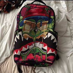 Sprayground Graffiti Shark Mouth Backpack