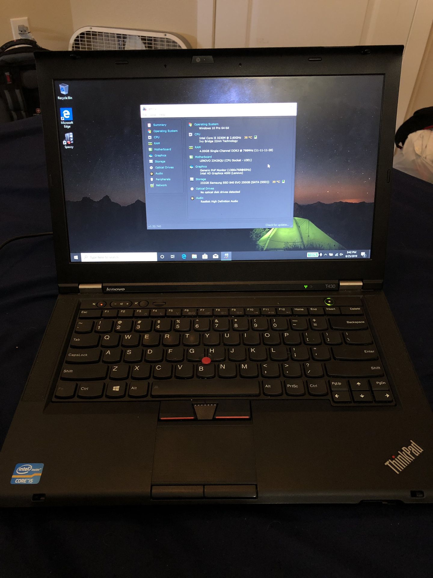 2 Lenovo ThinkPad T430 Laptops w\ Chargers