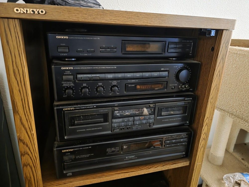 *Vintage* complete Onkyo stereo system