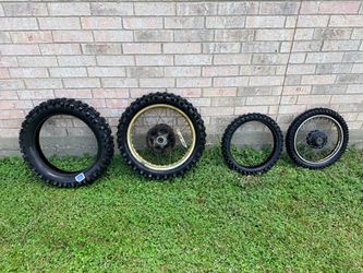 DIRTBIKE TIRES AND WHEELS