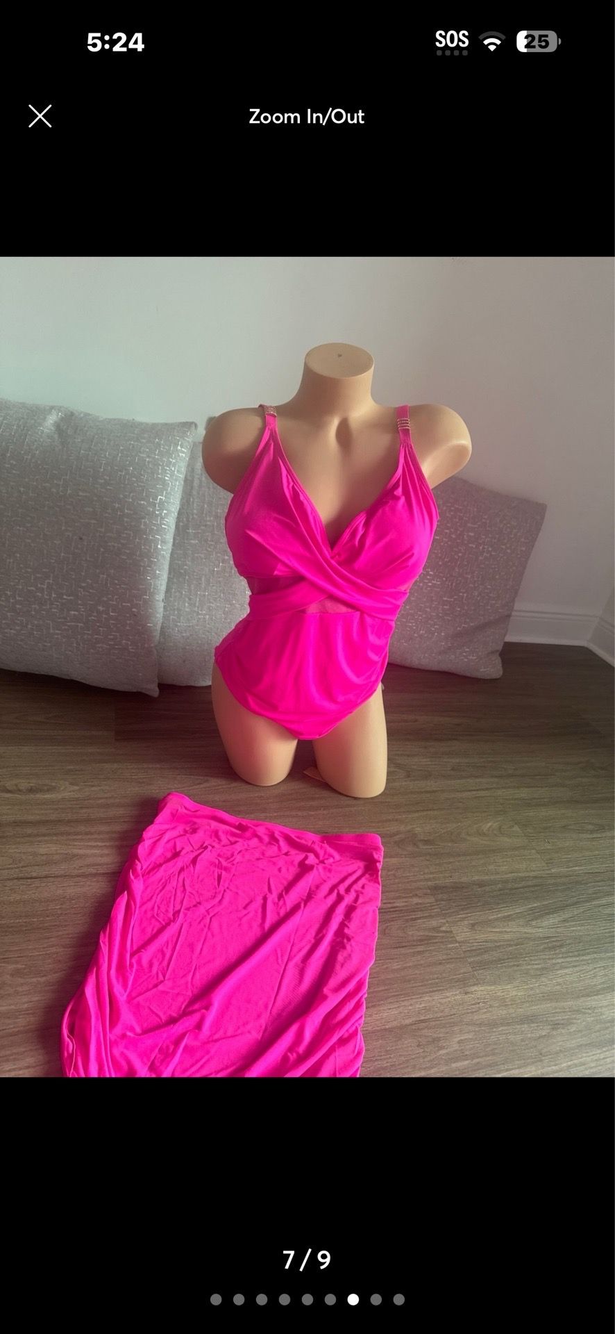 Womens Mesh One Piece Swimsuit set