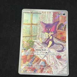 Purrloin Pokemon Card
