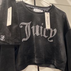 Juicy Couture NWT Crop Sweater And Skirt