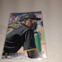 2021 Stadium Club Key Bryan Hayes Rookie Card