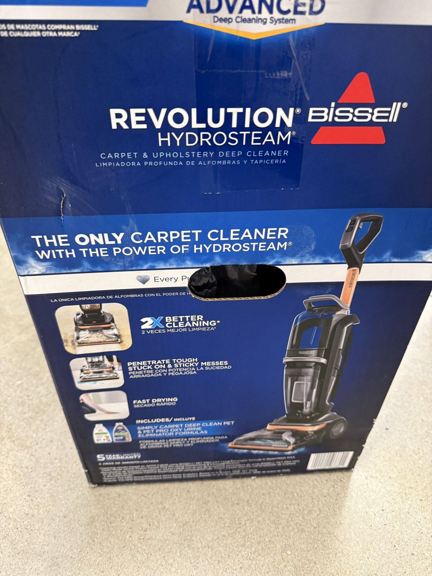 Bissell Hydro Carpet Cleaner - NEW