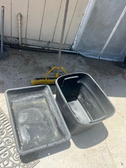 Moving Sale!! Heavy-Duty Plastic Utility Tubs/Bins – $5 Each