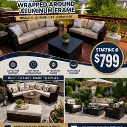 🔥 OUTDOOR PATIO SETS – STARTING AT JUST $799! 🔥