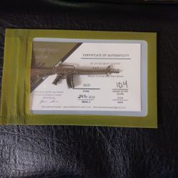 10.4 Grams Of Pure Silver M16