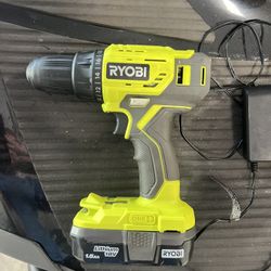 Used ONE+ 18V Cordless 1/2 in. Drill/Driver Kit with (1) 1.5 Ah Battery and Charger