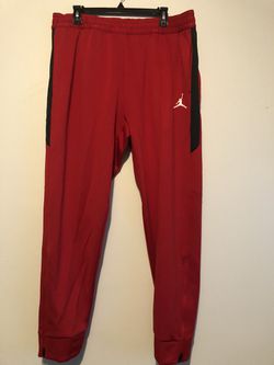 Nike Air Jordan Flight Team Basketball Pants Red Size XXL 924709 657 Joggers