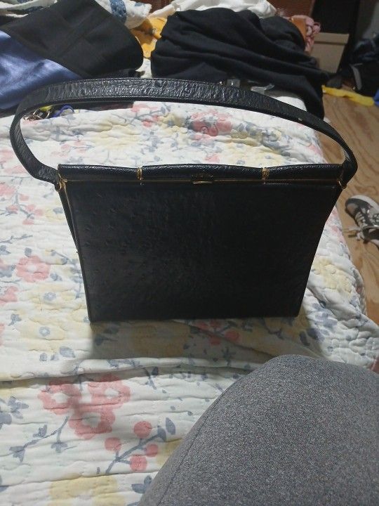 Ostrich Hand Purse