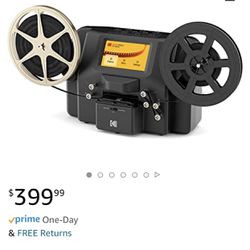 Kodak REELZ 8mm & Super 8 Films Digitizer Converter with Big 5