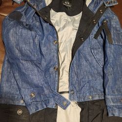 Armani Exchange Denim, Mens "M" Jacket