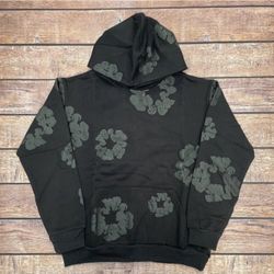 Demin Tear Hoodies