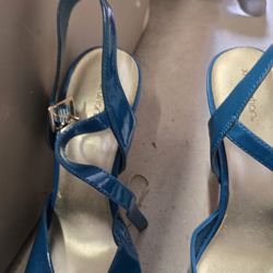 Blue Size 11 Heels