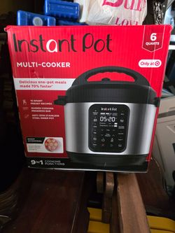 Instant pop multi cooker 6 qt
