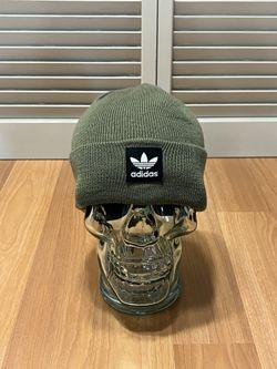 Adidas Olive Green Beanie Hat OSFA