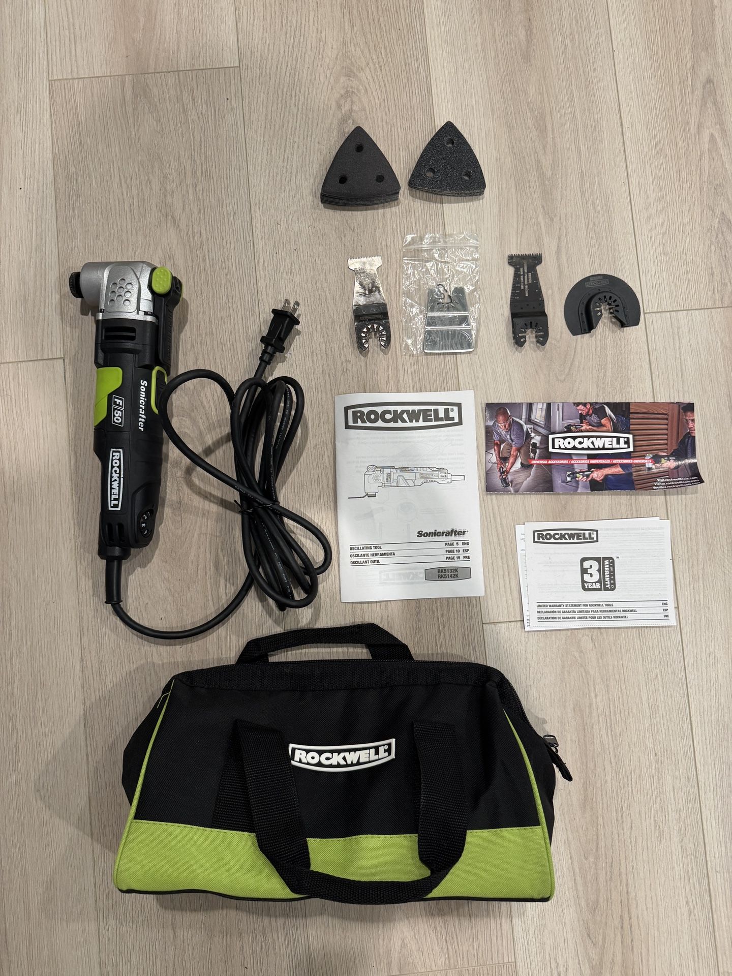 Rockwell Sonicrafter F50 Oscillating Multi-Tool Kit