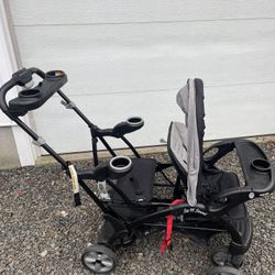 Sit n Stand Double Stroller. 