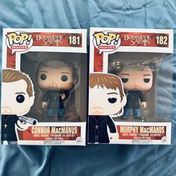 Boondock Saints Funko Pops Connor And Murphy MacManus