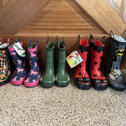Rain Boots- kids 8-13