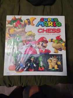Super Mario Bros Chess Set
