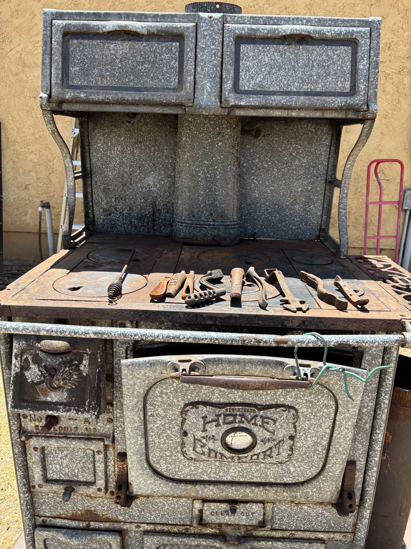 Antique Wood Burning Stove
